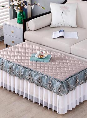 夏季垂纱新方款季方形正形简夏约防尘布长罩套