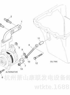 120305-00003法兰螺母PU158斗山