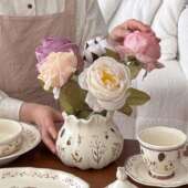 装 尼512复古系储物罐带森盖陶瓷罐子展厅厨房台面高穆颜值客厅软