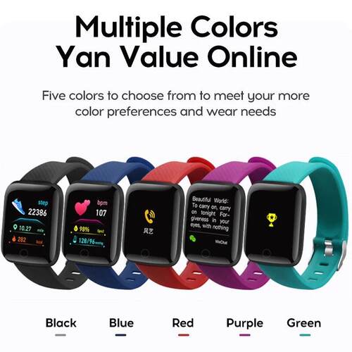 Smart Heart Rate Monitor Touch Watch Intelligent Bluetooth
