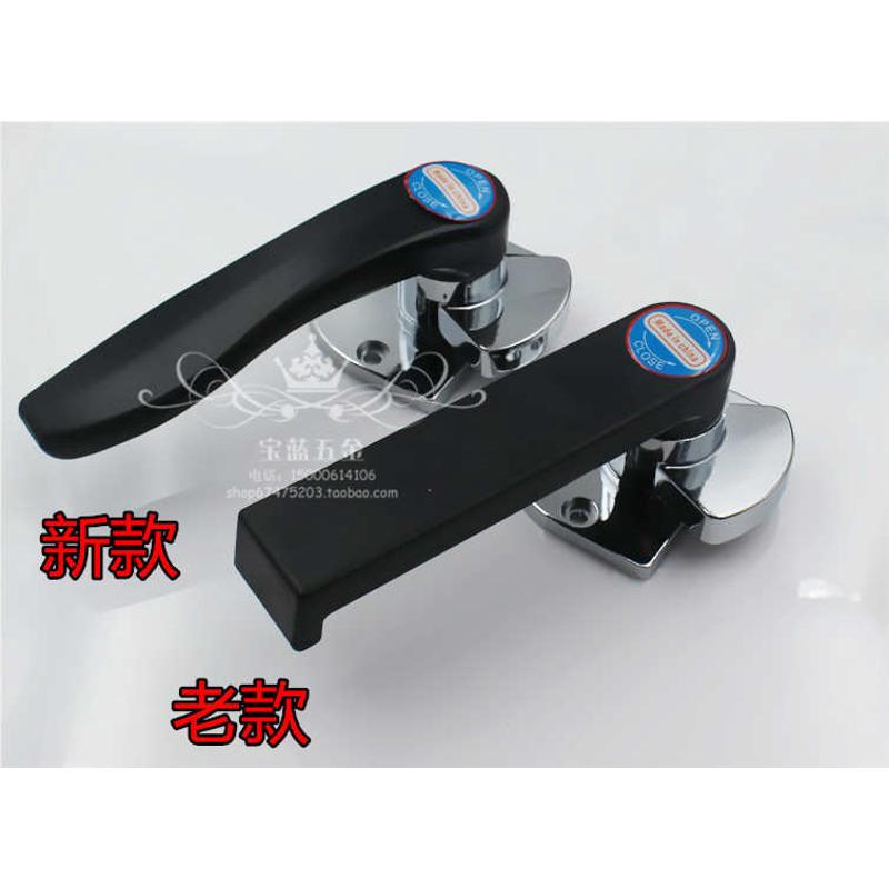 门把手门锁旋转拉手锌合金烘箱把手车蒸柜烤箱式拉手蒸饭压紧烘箱