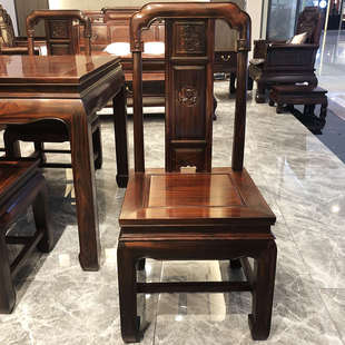 IL印尼黑酸枝餐桌小户型家用餐桌椅组合红木实木阔叶黄檀长方形家