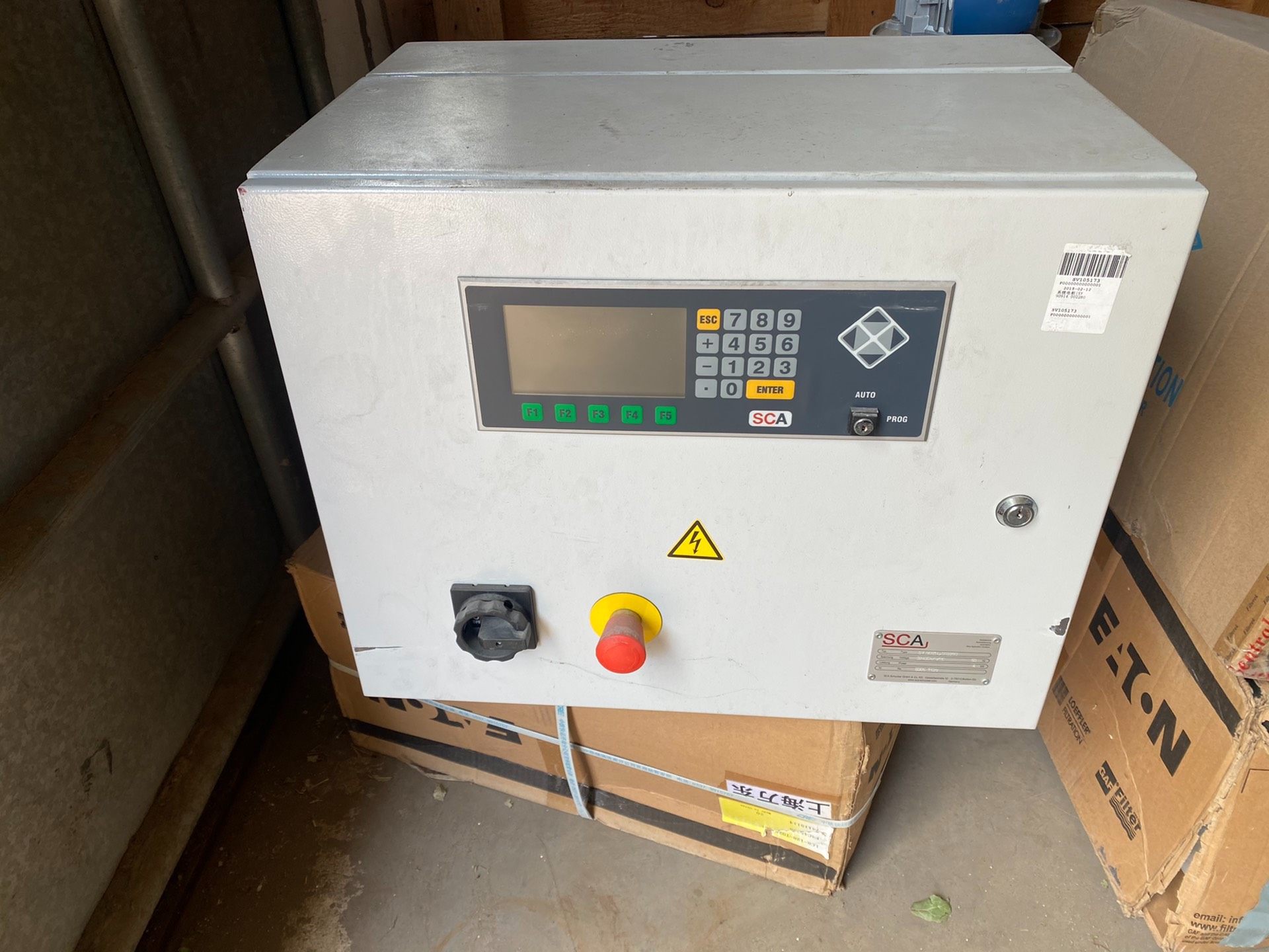 SCA涂胶机sy 90914、002280主控箱。