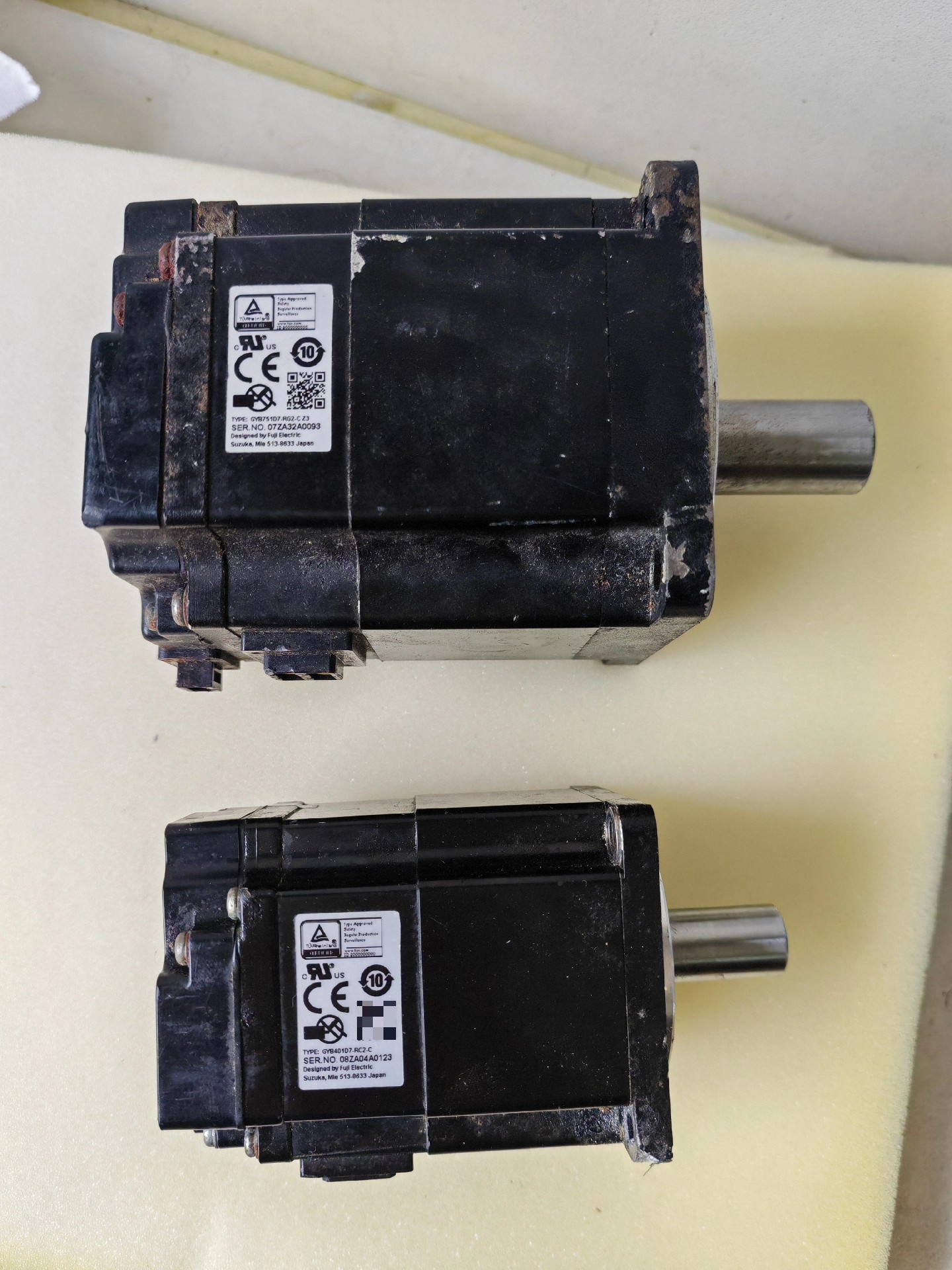 原装拆机富士伺服电机，GYB751D7-RC2-C一台GYB
