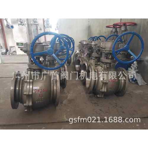 涡轮法兰铸钢球阀Q341F/Y/H16C保温球阀BQ44F16C.P.R