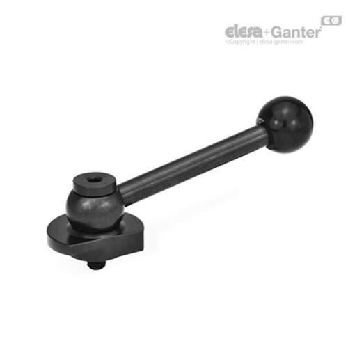 Elesa Ganter伊莉莎冈特 GN 918.2 凸轮式锁紧杆钢制 夹紧带螺栓2