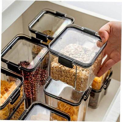 container food storage box kitchen cans for bulk cereal bloc