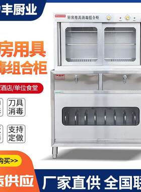 不锈钢高温热风循环商用砧板刀具毛巾菜墩组合厨房多功能消毒柜