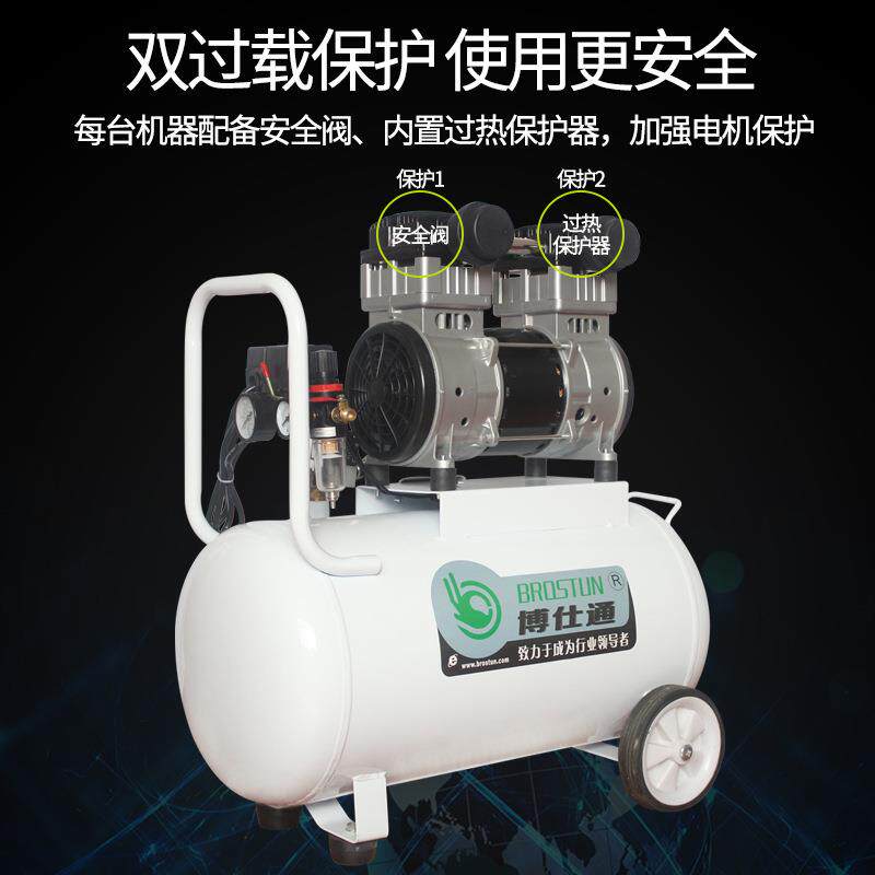 博仕通无油空气压缩机喷漆气泵380V空压机大型高压大排量气泵