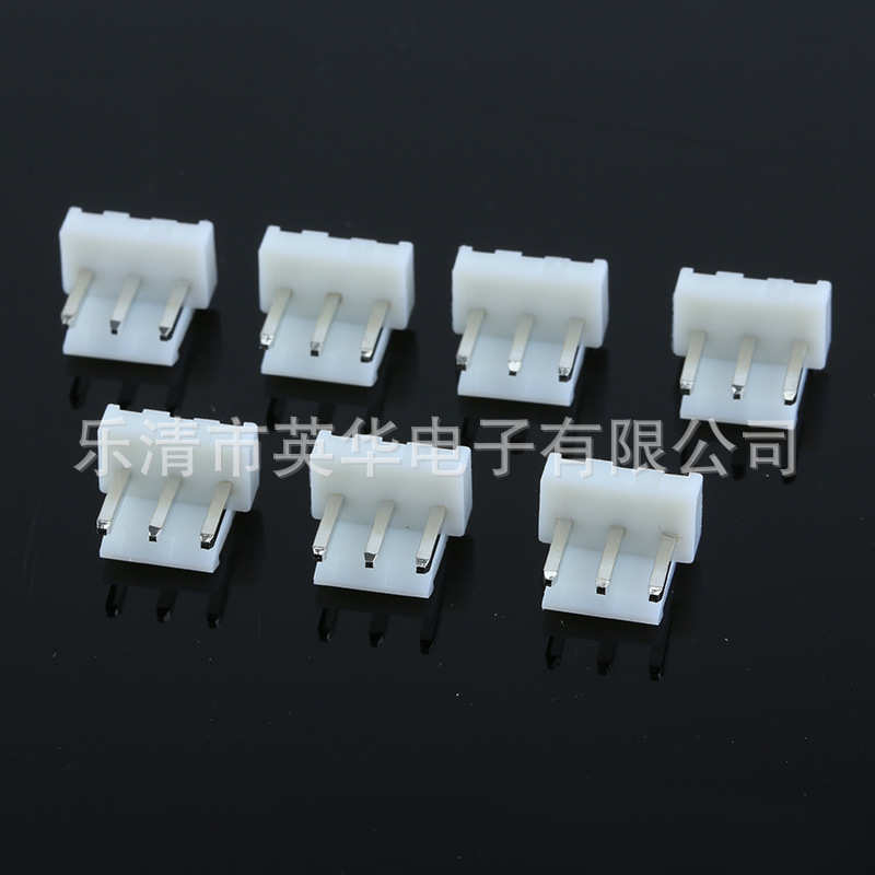 供应大量座电子针直座-针规格3avh连接器针端子多连接器白色壳