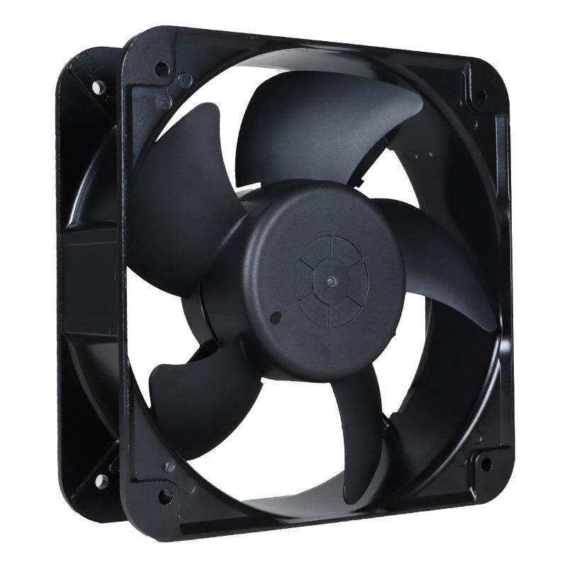 20060温控调速交直流散热风扇 220V工业机箱机柜铝框胶叶轴流风扇