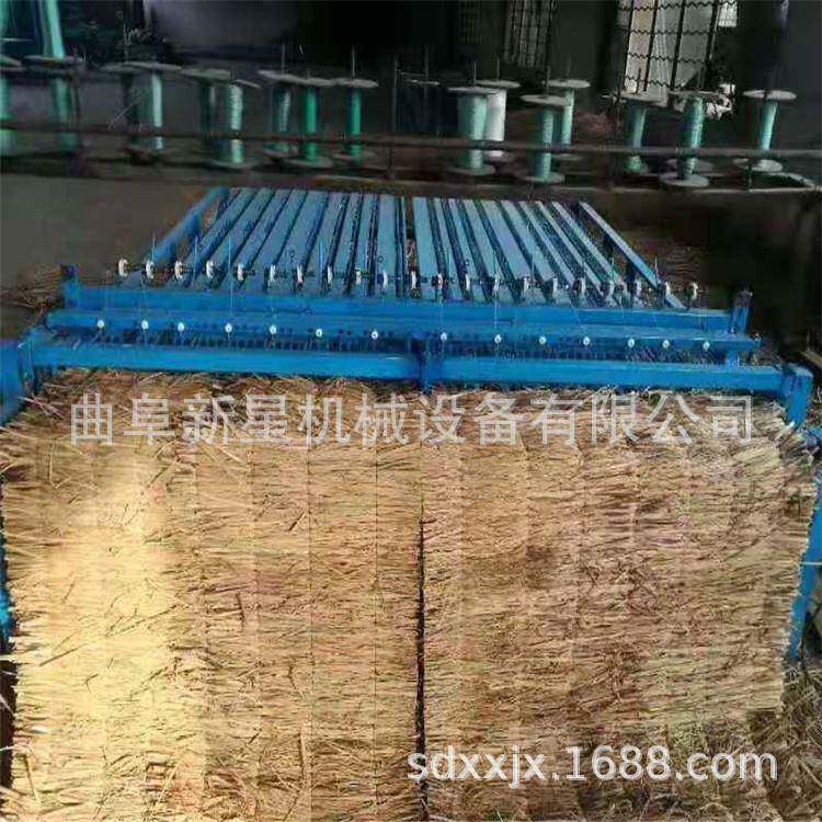 苗木包裹草帘机电动芦苇编织苇帘机参数砖坯覆盖蒲帘机
