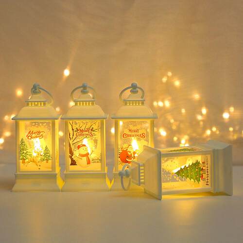 christmas snowman Elk hand light Christmas tree pendant 挂件
