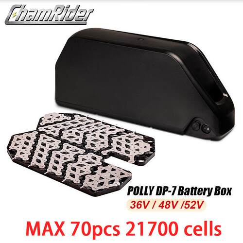 21700 Ebike Lithium Battery Case Box 36V48V52V Polly 7