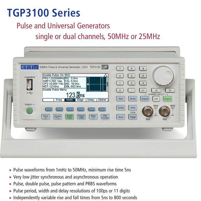 AIM-TTI信号发生器TGP110 3152带延迟10MHz脉冲函数频率信号源
