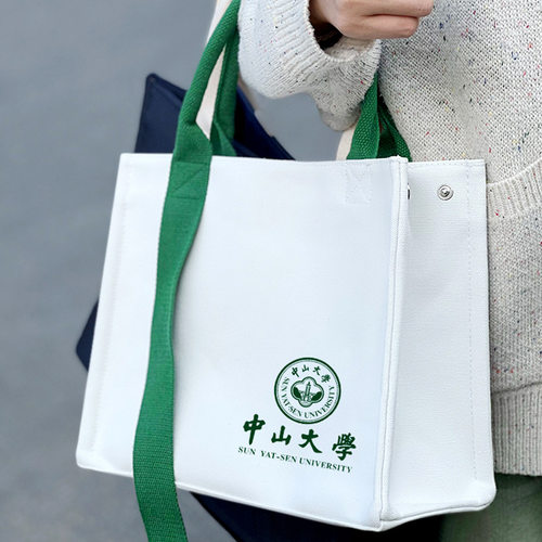 帆布包帆布飘带包订毕业涤纶布袋