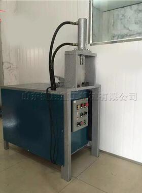 全动液护压栏开口机圆管JS-CH-23冲自弧口一次成型机 铁艺 圆管冲