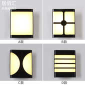 壁灯创意led户外防水庭院简约过道壁灯室外露台灯酒店阳台外墙灯