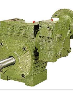 杭州减速机WPWED40/70速比100~3600蜗轮蜗杆减速机