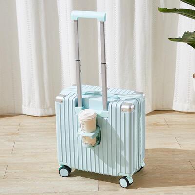 行李箱小型18寸2024新款女可登机飞机旅行拉杆密码皮箱子男免托运