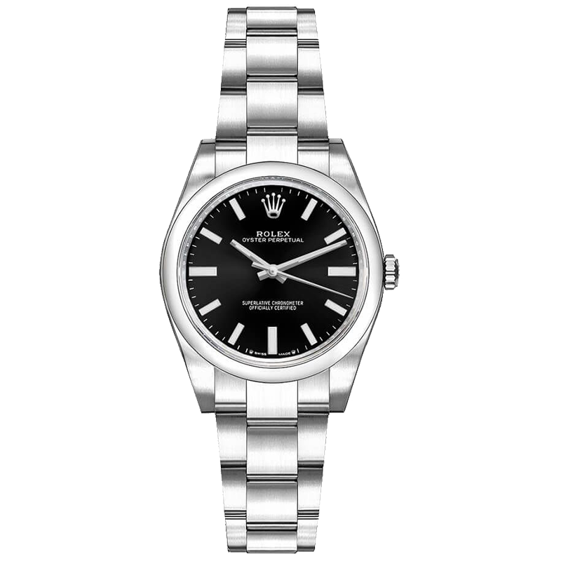 未使用[9.9新]劳力士蚝式恒动系列钢自动机械手表女表276200-0002