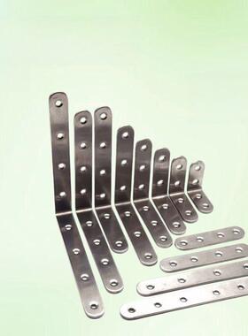 不锈钢90度直角代号不锈钢加厚固定l型角代号货架支撑家具配件连
