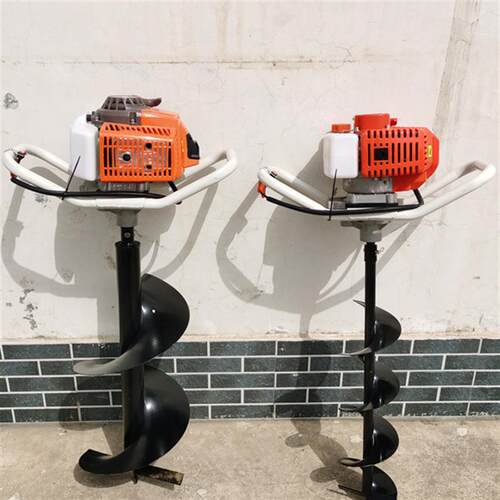 大厂家MUM米直销汽油直径坑机手提式果树移栽机挖二十厘直径种植