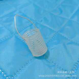 新款直销七星钩笼子 打窝器串钩篓子 白光金钩专用生产饵料笼金属