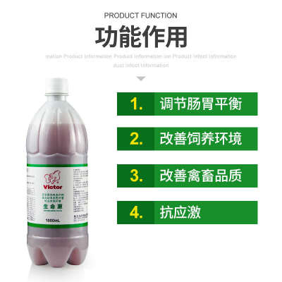 枯草杆菌鸡水溶液复合可猪液体益生菌菌用活饮水畜禽芽孢乳酸菌兽