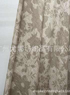 G-1516#玫瑰提花印花面料-新中式-春夏面料-植物纤维-吸湿透气薄