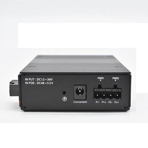 千兆1光1电工业收发器工业交换机1口SCLCSFP光电转换器视频监控