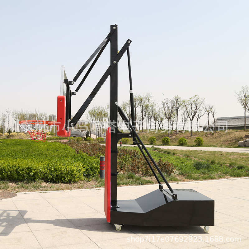 升降框架室外训练馆篮球】篮球架户外移动可加大底座【少儿家用可