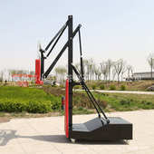 少儿篮球户外室外升降 框架可篮球架底座 可加大家用移动训练馆