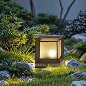 草坪灯太阳能户外灯家用庭院灯2026新款 饰氛围 别墅花园防水工程装