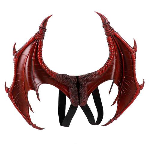 Halloween mardigras children costume cosplay dragon wings
