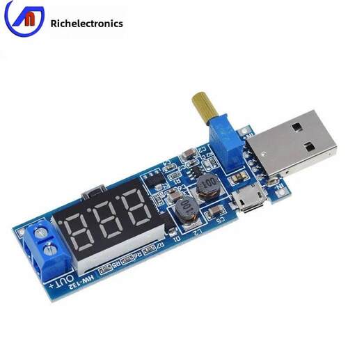 DC-DC USB升压电源稳压模块5V转3.3V 9V 12V 24V 桌面电源模块