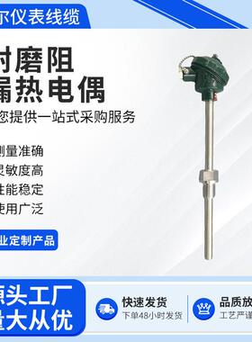 厂家直供炼油厂耐磨阻漏热电偶 WRN-430M/440M K型E型热电偶