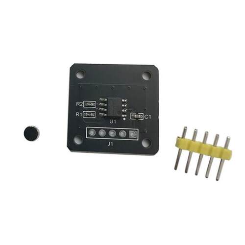 MT6701磁编码器 磁感应角度测量传感器模块14bit高精度替代AS5600