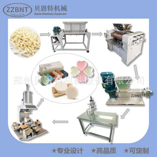 香皂制造设备全自动香皂生产流水线厂家直销小本创业