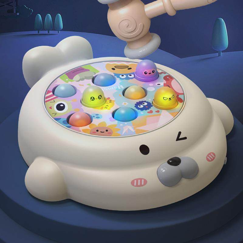 打地鼠玩具幼儿童益智力1一2岁半宝宝女孩男孩0-1岁婴儿早教敲打3