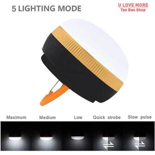 Camping Light Outdoor LED With Portable Tent Lantern