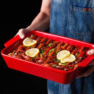 cheese dish baking ceramic western food oven tray casserole