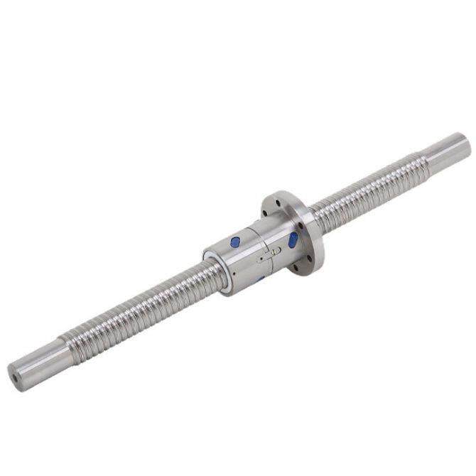 轴承钢键密静音丝杠厂家高花速单螺母NVY精研磨珠丝滚杠副