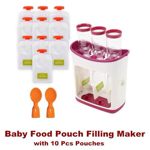 Baby Food Pouch Filling Maker Squeeze Station Toddler