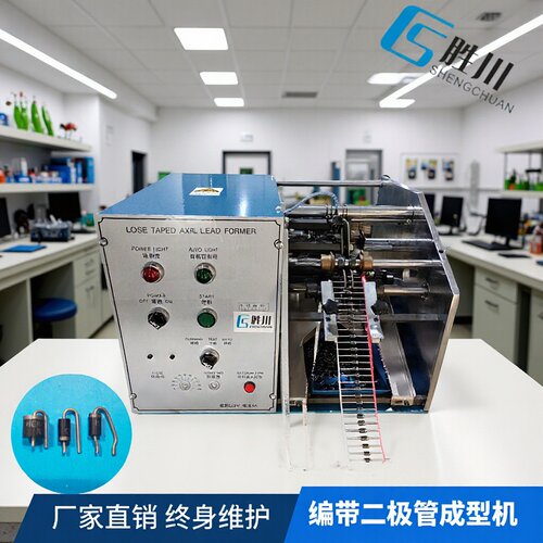 胜川现货编带电阻成型机大二极管成型F型二极管编带成型机