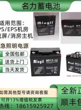 mingli名力蓄电池NP-12V150A100AH65A40A38A24A17A12A9A6A5A3.3AH