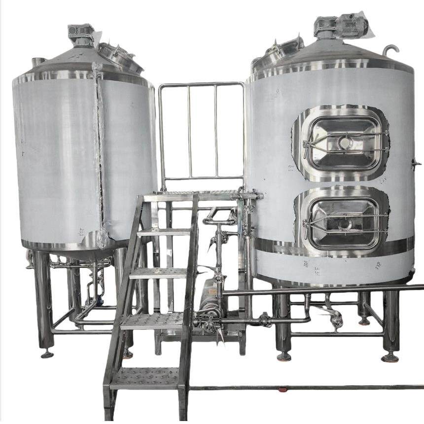 工厂直发价优500L两锅三器系统精酿啤酒设备糖化系统