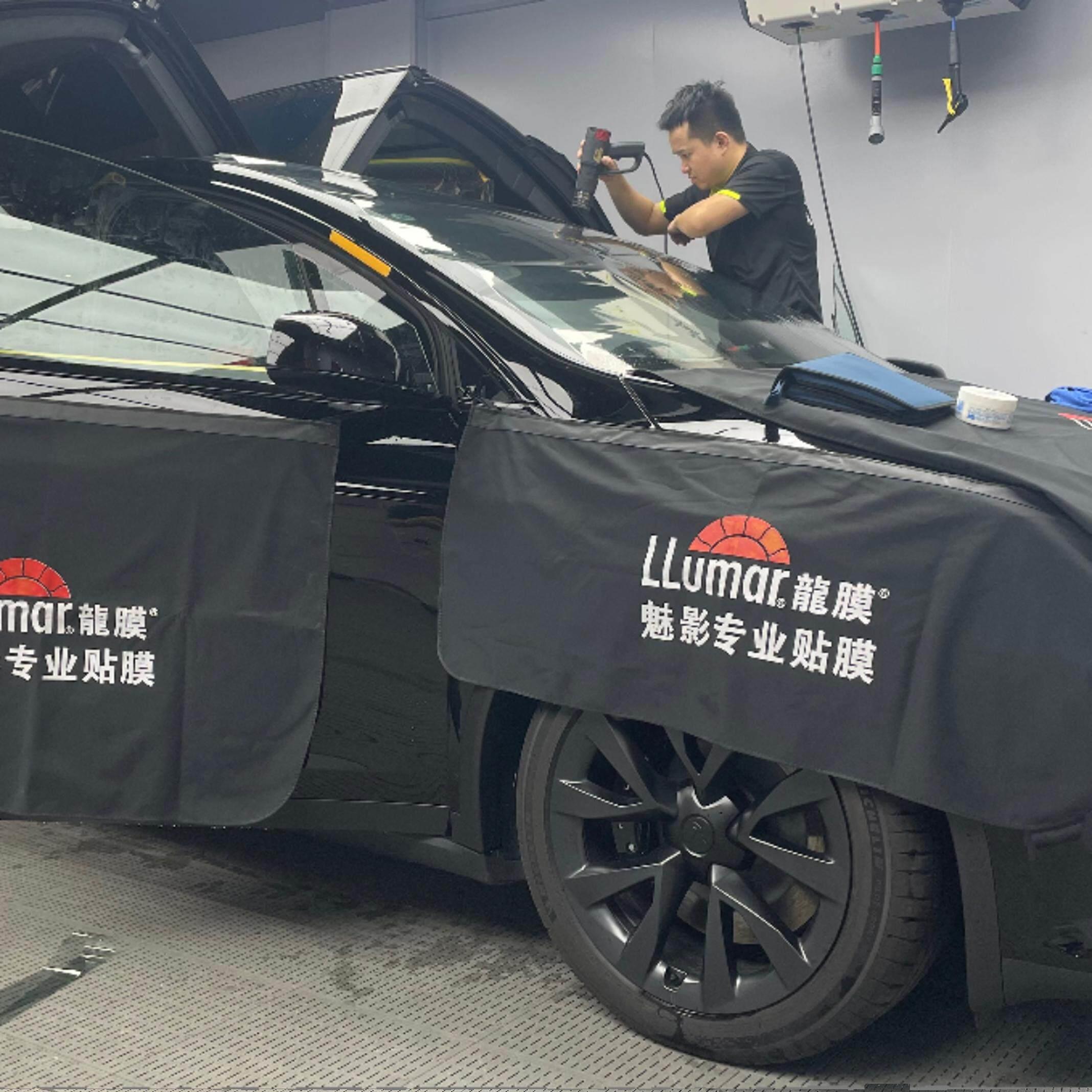 上海实体店LLumar龙膜汽车贴膜官方授权店全车膜玻璃膜防爆隔热膜