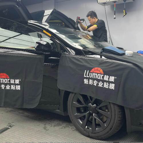 上海实体店LLumar龙膜汽车贴膜官方授权店全车膜玻璃膜防爆隔热膜