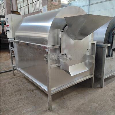 用滚0筒炒料自机产量10-502530kg全动电加热炒货机 自动控温炒货